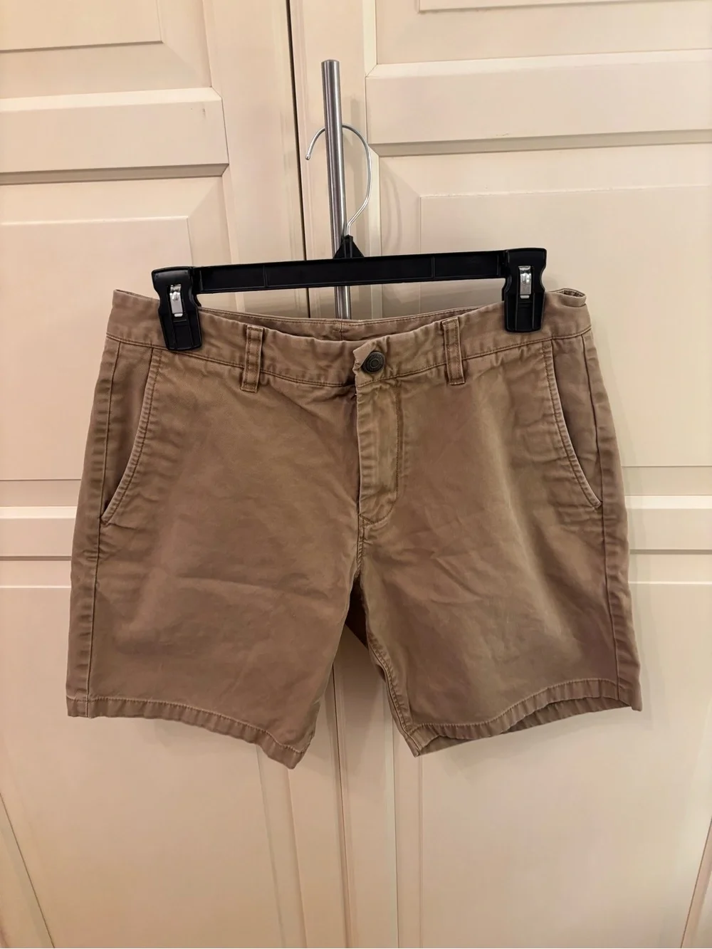 Bonobos Men’s Chino Shorts Khaki 7” Inseam Size 30 Cotton